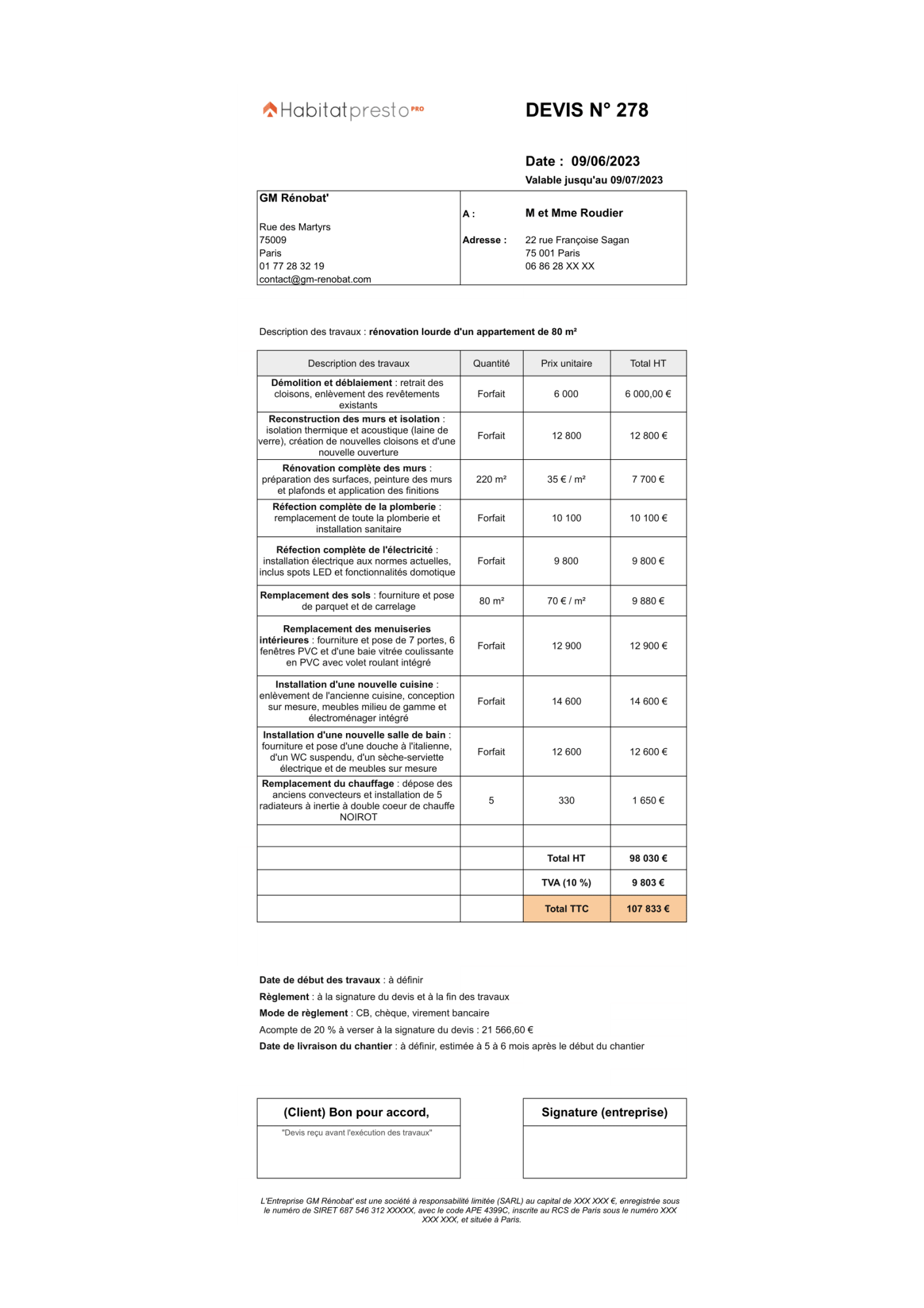 obtenez un devis personnalisé pour votre rénovation intérieure à malakoff. services sur mesure pour transformer votre espace selon vos besoins et budget.